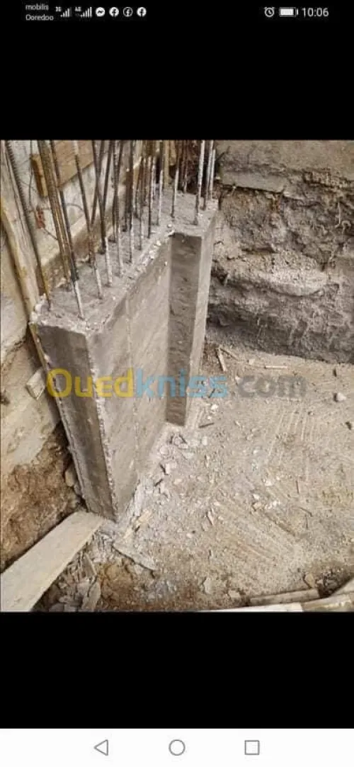 Construction des maisons 
