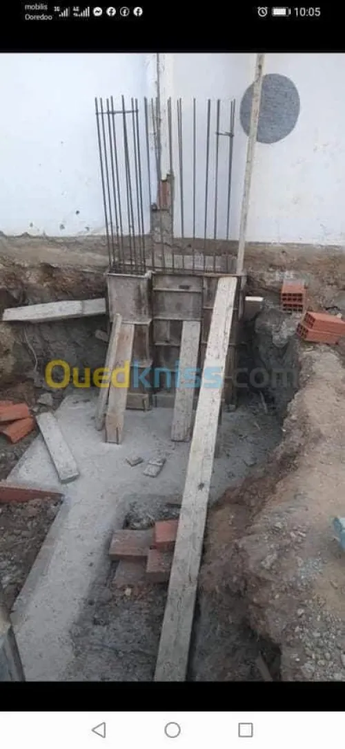 Construction des maisons 