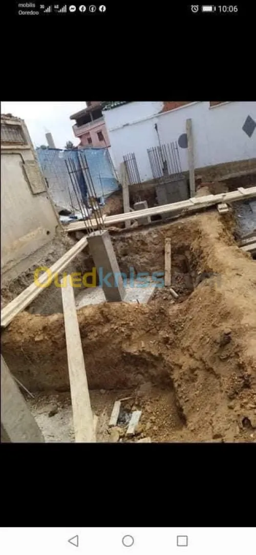Construction des maisons 