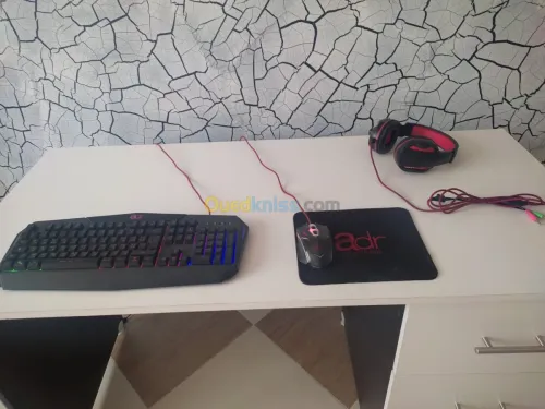 CLAVIER+CASQ+SOURI+TAPIS  COMBOSET ADR