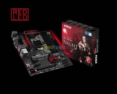 MSI B150M Night Elf + Intel I3 6100