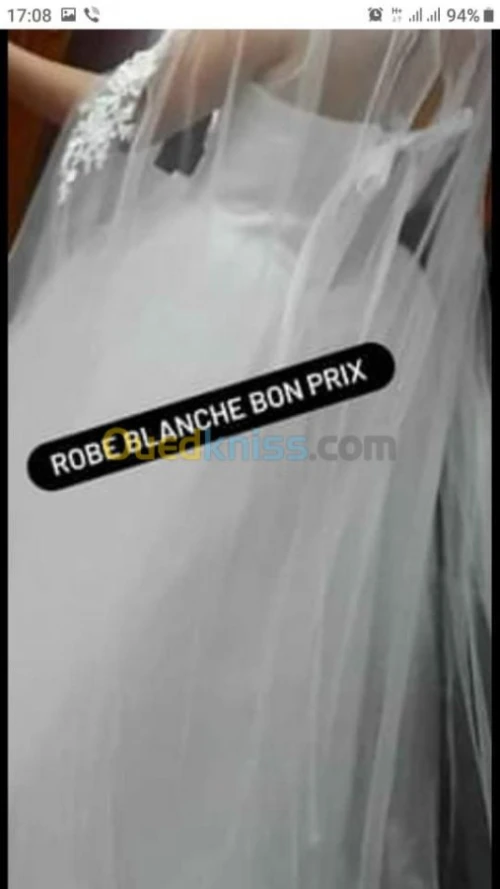 robe blanche français 