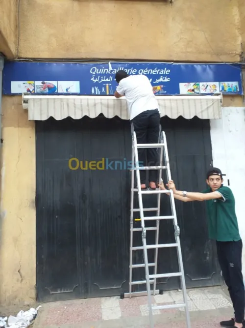  Habillage vitrine Décoration intérieur et extérieur Habillage vitrine et panneau publicit