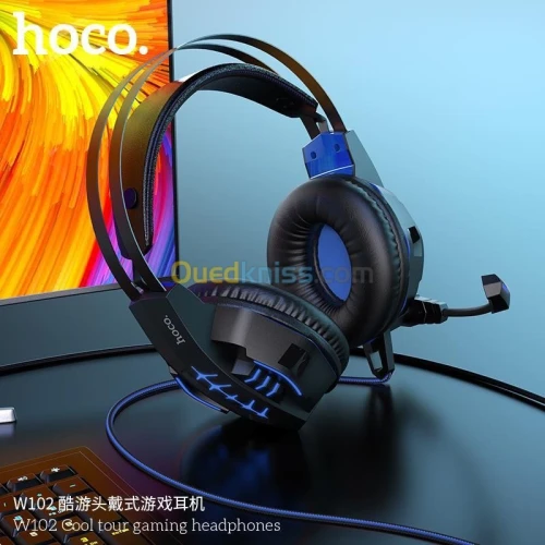Casque gaming Hoco W102
