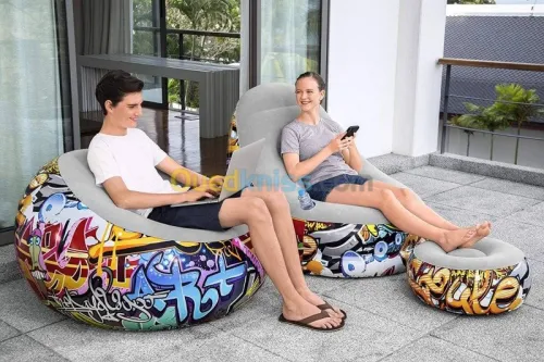 CHAISE LONGUE À AIR CONFORTABLE AVEC R