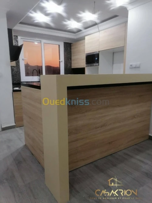Plan de travail en krion solid surface