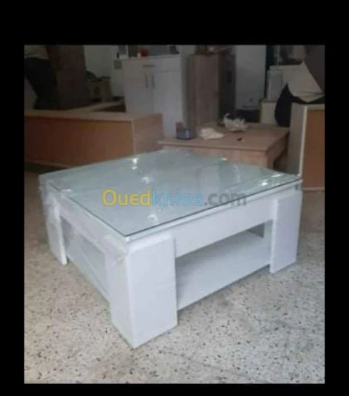 Tables basses avec verre 