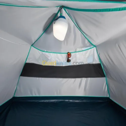 TENTE DE CAMPING MH100 GRIS 3 PERSONNE QUECHUA DECATHLON