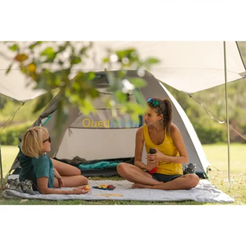 TENTE DE CAMPING MH100 GRIS 3 PERSONNE QUECHUA DECATHLON