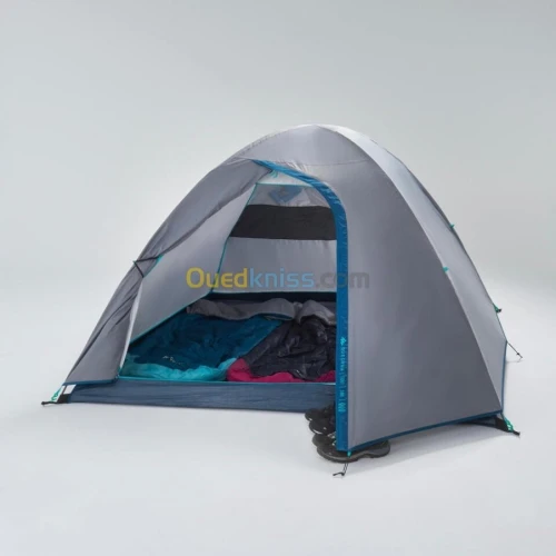 TENTE DE CAMPING MH100 GRIS 3 PERSONNE QUECHUA DECATHLON