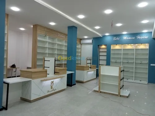Aménagement de pharmacie