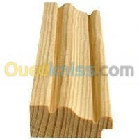 Couver joint et baquette en bois