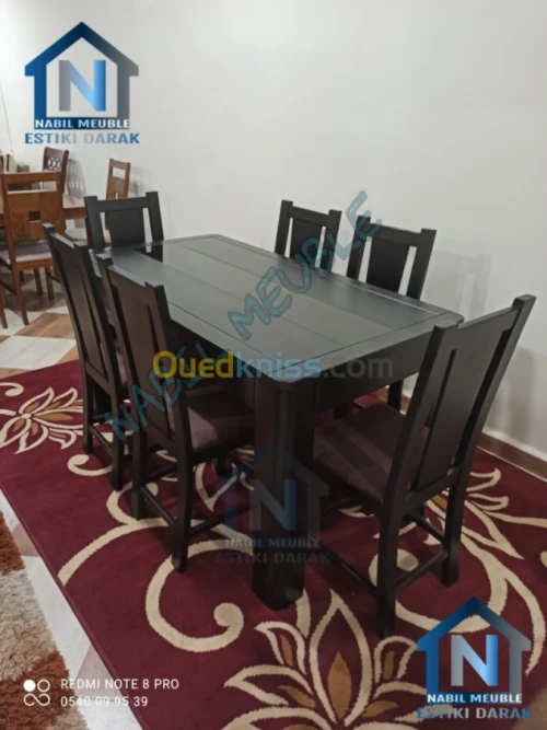 Table Hêtre 150x80 cm