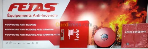 ARMOIRE ET RIA ANTI-INCENDIE