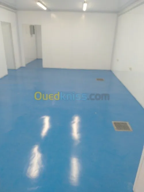  Ponçage de béton et epoxy industriel