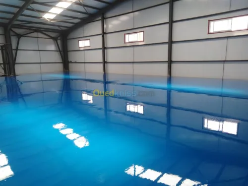 Talochage béton industriel en hélicoptère 