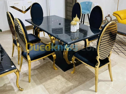 Table de salle à manger avec 6 chaises