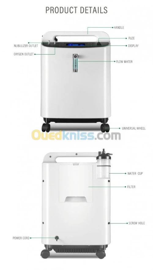 Concentrateur d'oxygène  10L