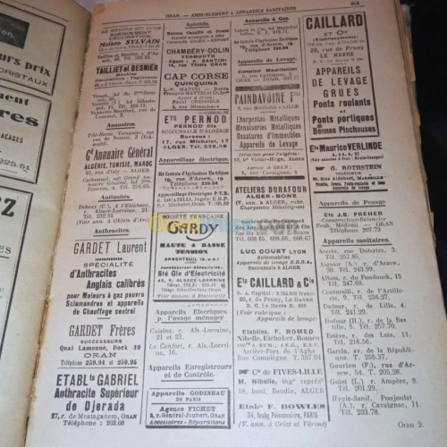 Annuaire Oranais 1939