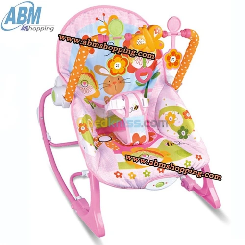 Transat bascule et musical pour bébé  (F)