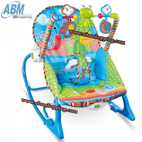 Transat bascule et musical pour bébé  (F)