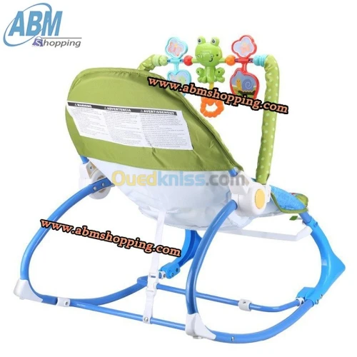 Transat bascule et musical pour bébé  (F)