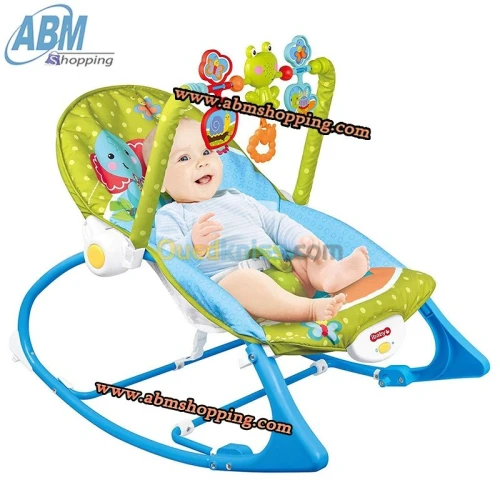 Transat bascule et musical pour bébé  (F)