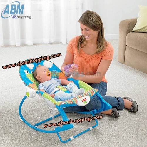 Transat bascule et musical pour bébé  (F)