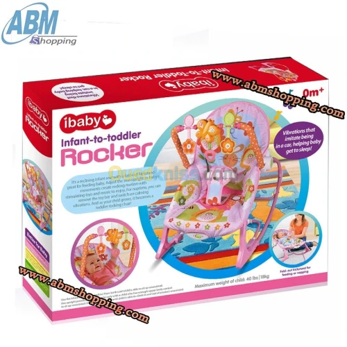 Transat bascule et musical pour bébé  (F)