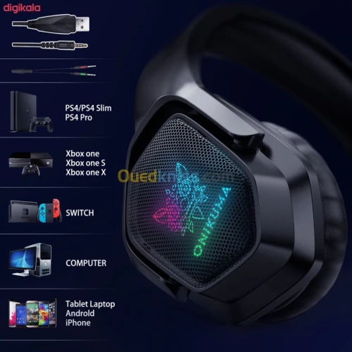 Casque Gamer Onikuma X4