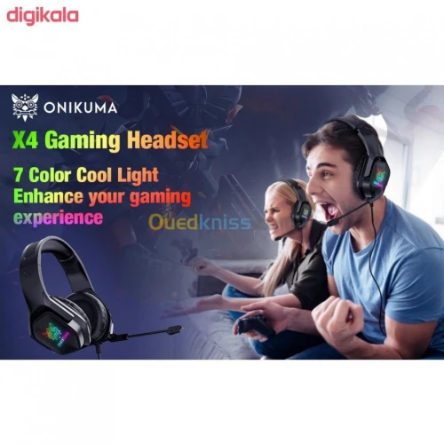Casque Gamer Onikuma X4