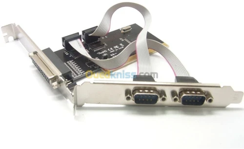 Carte PCI DB25 + RS232 X2 et DB25 - DB09 