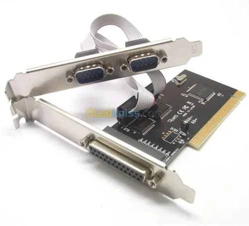 Carte PCI DB25 + RS232 X2 et DB25 - DB09 