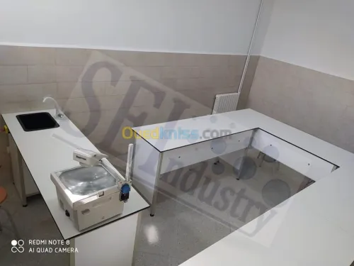 Paillasses de laboratoires