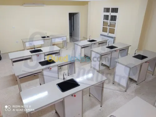 Paillasses de laboratoires