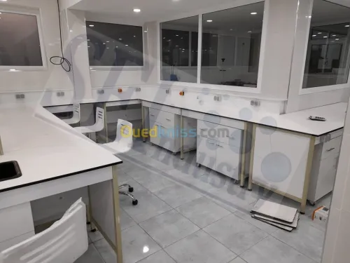 Paillasses de laboratoires