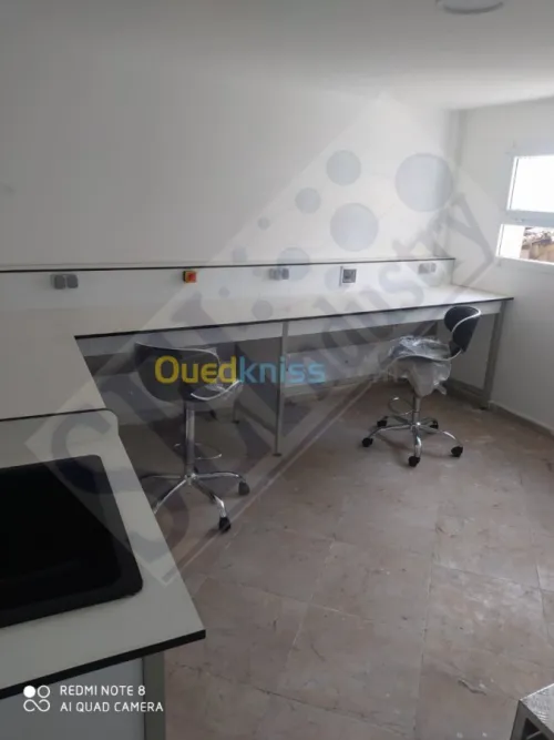 Paillasses de laboratoires