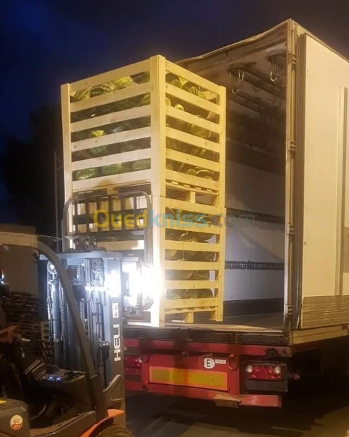 caisse en bois et palox