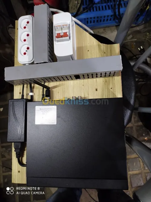 Installation des caméras surveillance