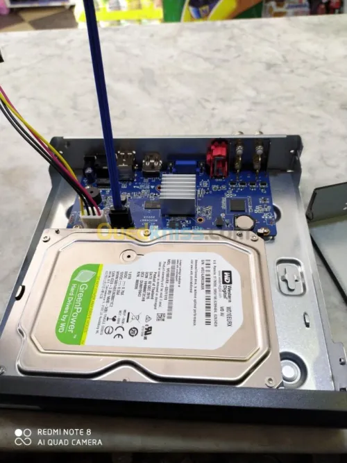 Installation des caméras surveillance