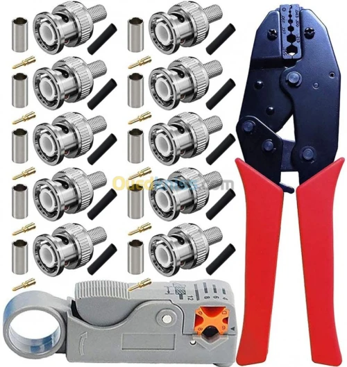 Pince a sertir / A compression BNC Coix Caméra