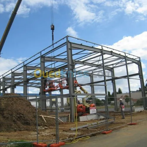 construction en charpente métallique 