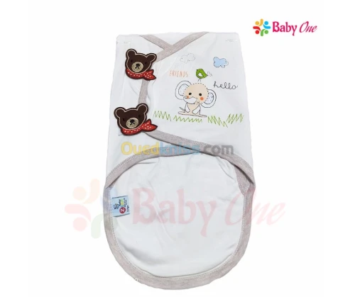 couverture emaillotage bebe