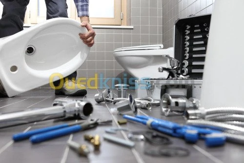 الترصيص الصحي والغاز والتدفئة المركزية