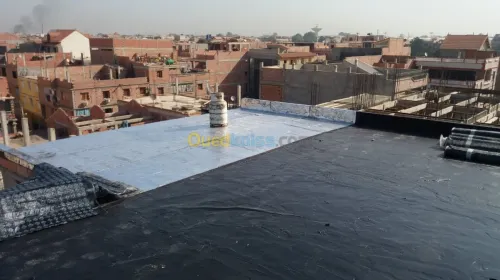 étancheite bitume en toiture terrasse