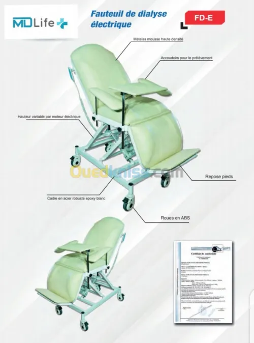 Lit D'hôpital Équipements-Mobilier 