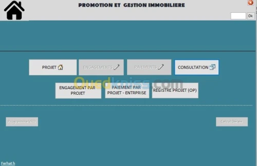 suivi les paiements des projets