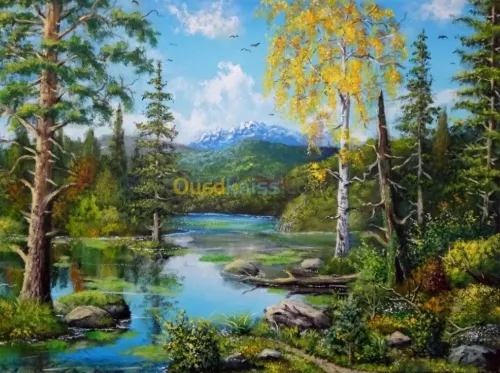 Tableaux d'Art, Peinture sur Toile