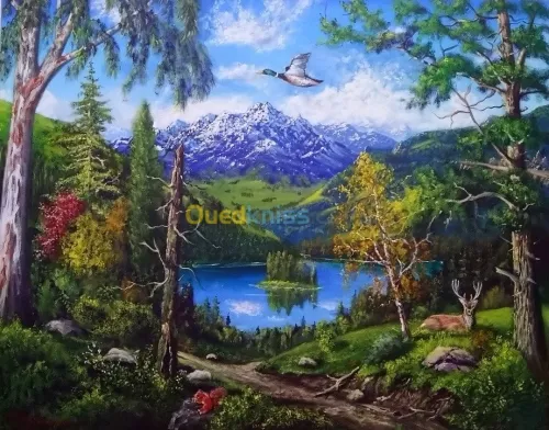 Tableaux d'Art, Peinture sur Toile