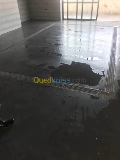 Beton ciré anti dérapent 